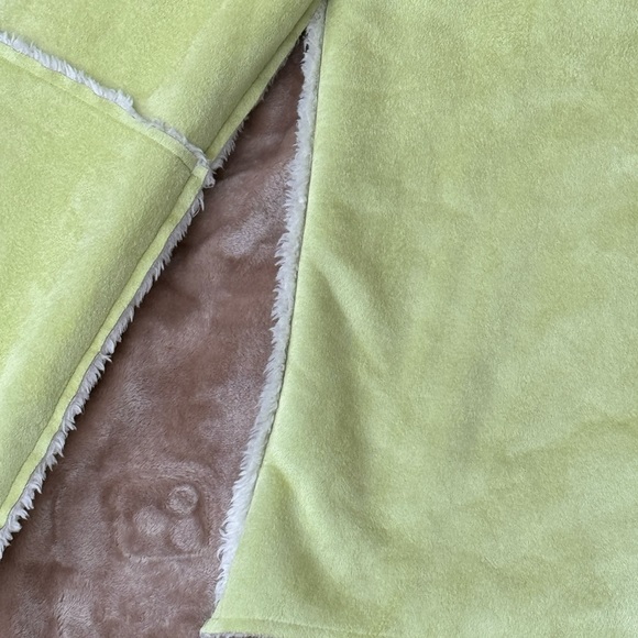 Vintage Natalie and Me Jacket Size Medium Light Bright Green - Picture 14 of 16